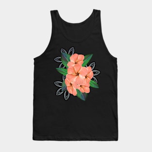 Flowers - Hibiskus - Flora - Botanic - tropical Flower Tank Top